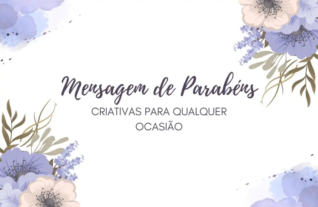 Mensagem de Parabéns Criativas para Qualquer Ocasião