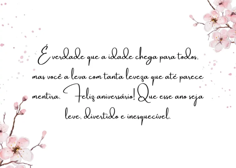 Mensagem de Parabéns de Aniversário Engraçado e Emotiva para Amigos