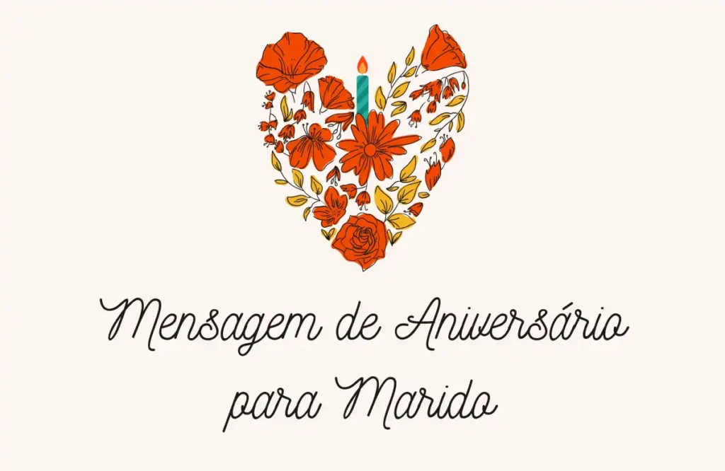 Mensagem de Aniversário para Marido