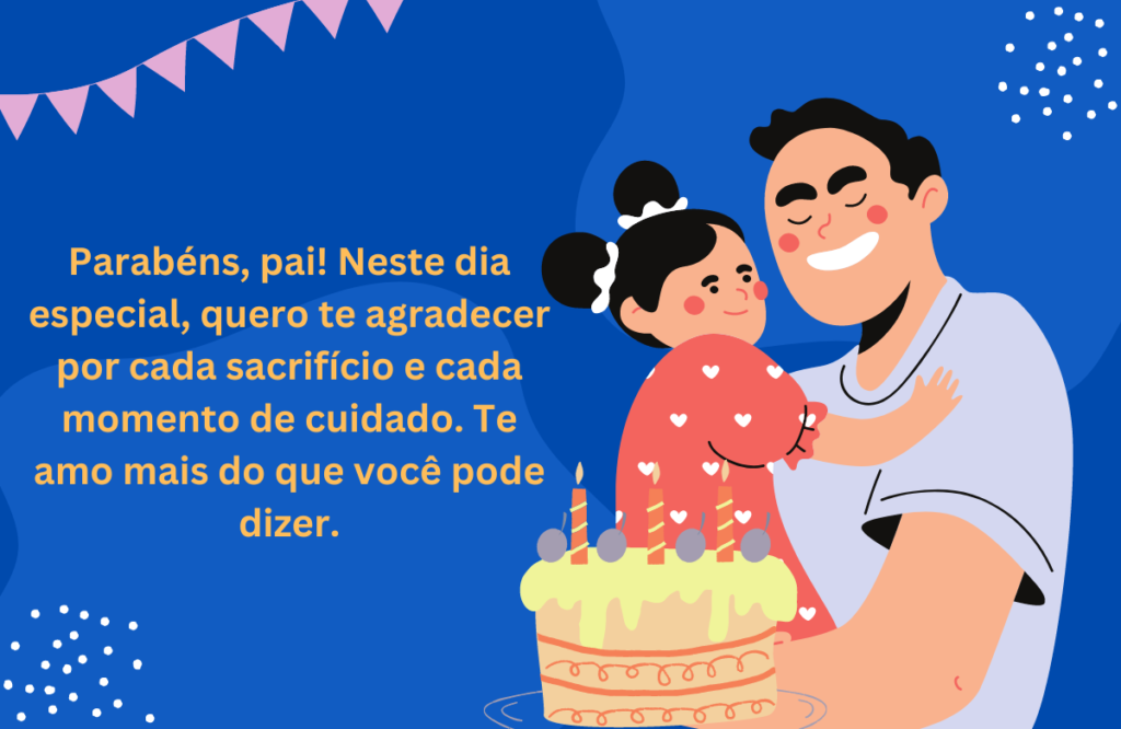 Mensagem de Aniversário Emocional Para Pai