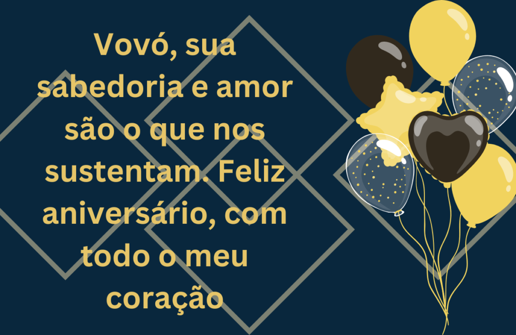 Mensagem de Aniversário Emocional Para Avó