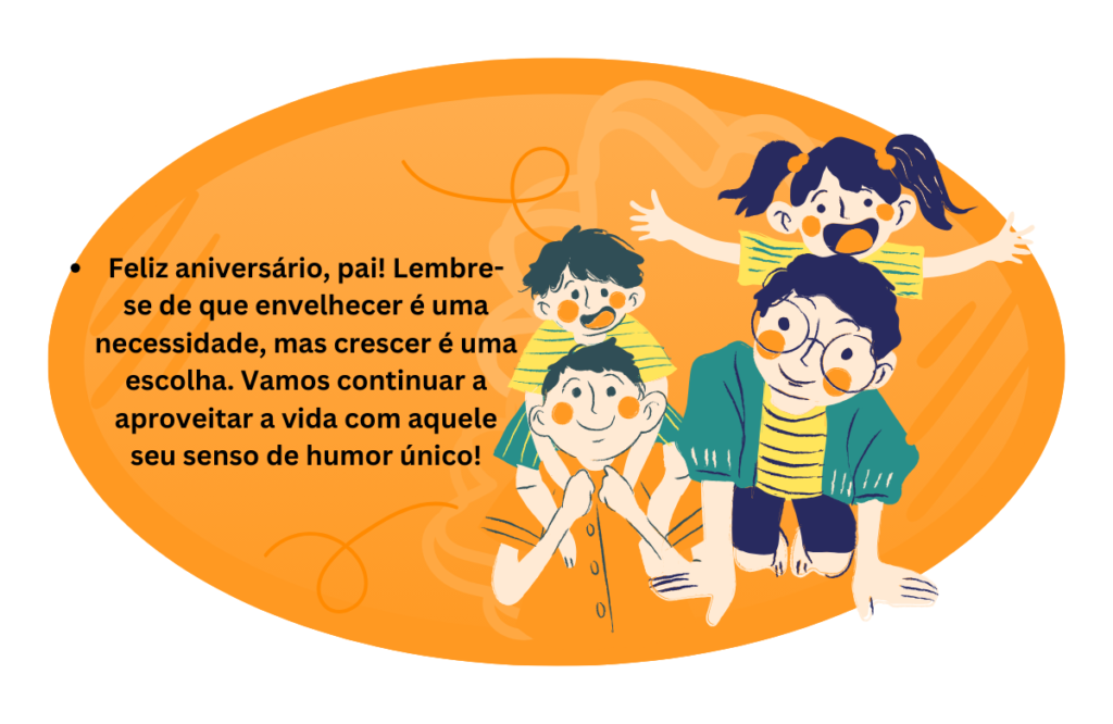 Mensagem de Aniversário Engraçada Para Pai