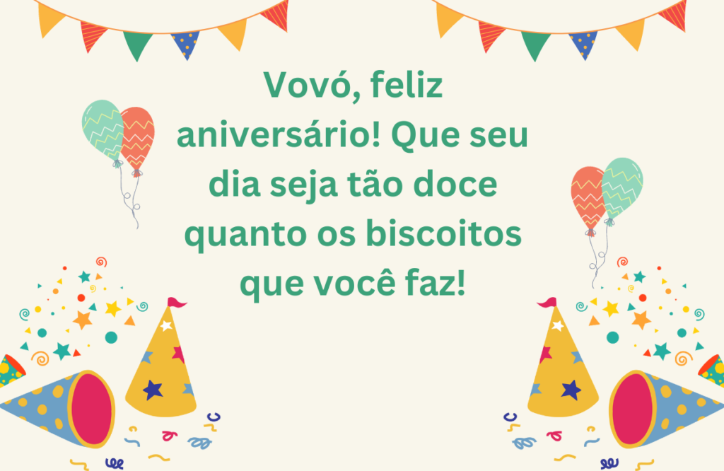 Mensagem de Aniversário Engraçada Para Avó