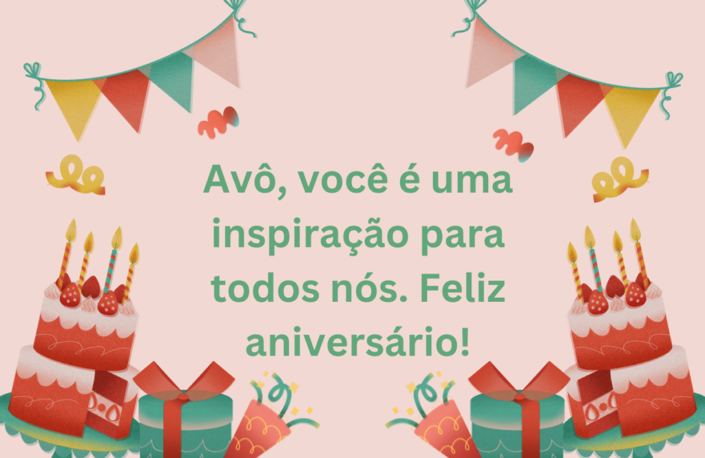 Mensagem de Feliz Aniversário Para o Avô