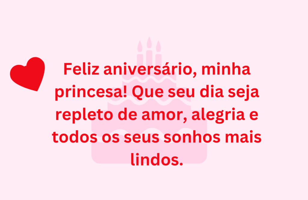 Mensagem de Aniversário Adorável Para Filha