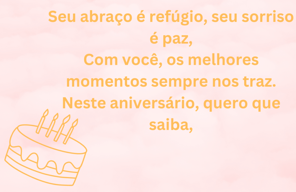 Mensagem de Aniversário de Poesia Para o Avô