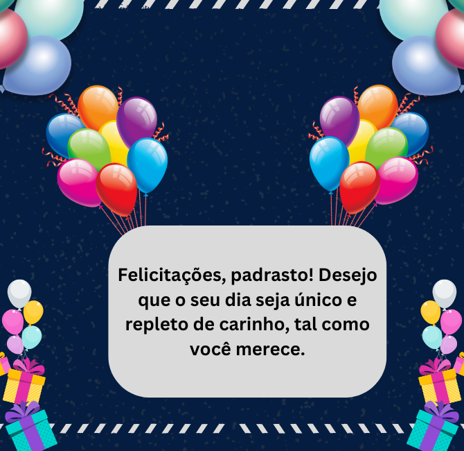 Mensagem de Feliz Aniversário Para Padrasto