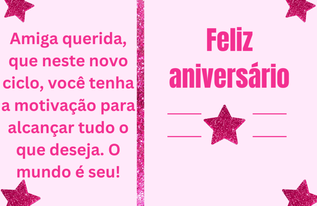 Texto Motivacional de Aniversário Para Melhor Amiga