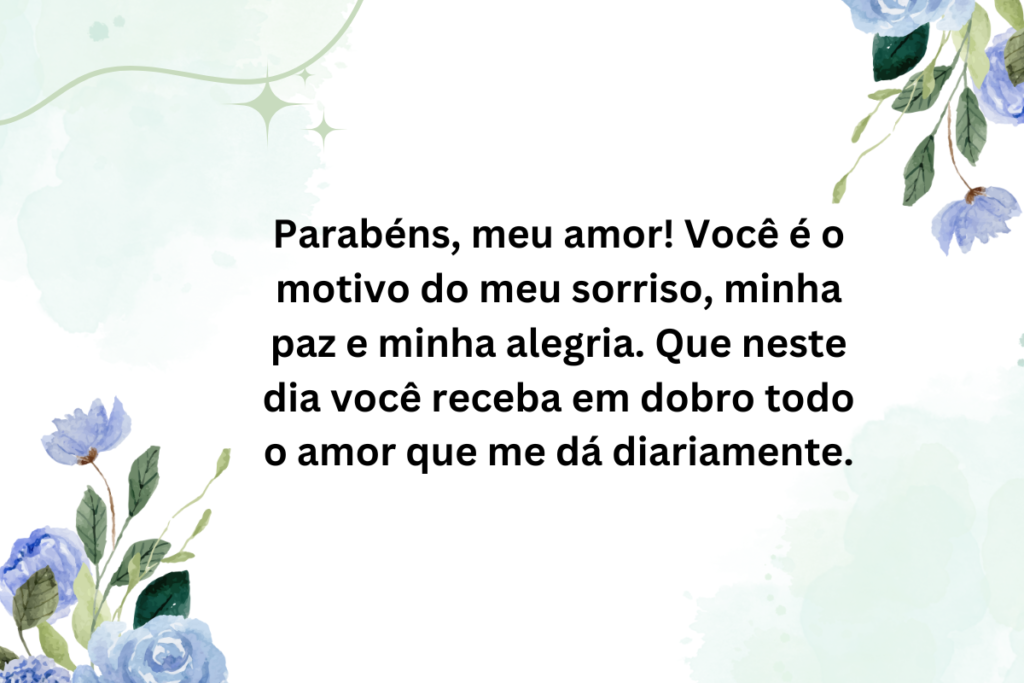 Mensagem de Aniversário Emocional Para Namorada